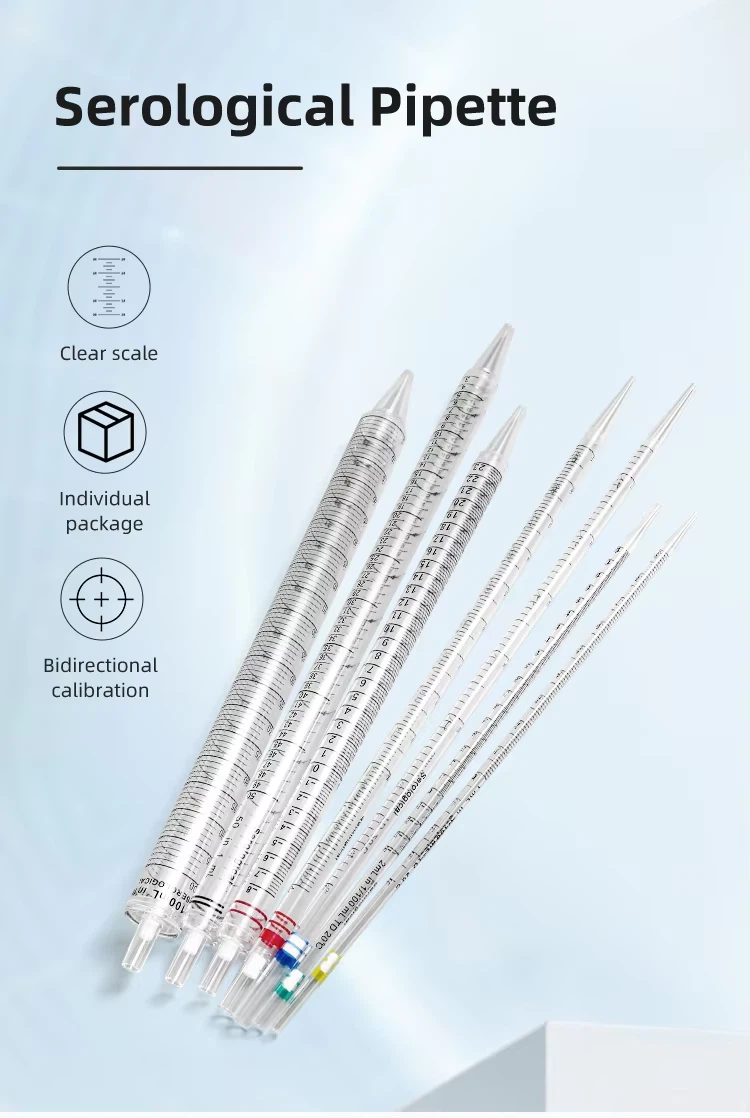 Top Quality Laboratory 10 Ml Serological Pipette
